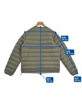 DANTON（ダントン）ダウンジャケット/ダウンベスト カーキ サイズ:S レディース/2200638012019