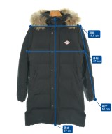 DANTON（ダントン）ダウンジャケット/ダウンベスト 黒 サイズ:36(S位) レディース/2200639133010