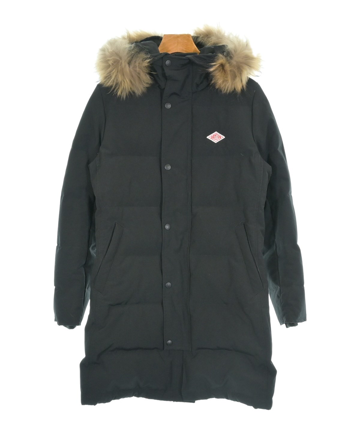 ダントンダウン　黒サイズS DANTON（ダントン）ダウンジャケット/ダウンベスト 黒 サイズ:36(S位