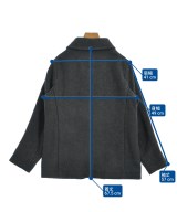 DANTON（ダントン）ピーコート グレー サイズ:38(M位) レディース/2200634581052