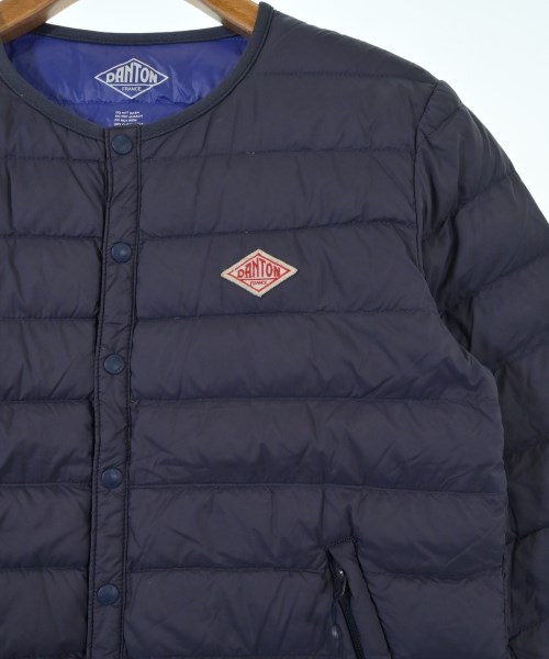 DANTON（ダントン）ダウンジャケット/ダウンベスト 紺 サイズ:34(XS位) レディース/2200628777010