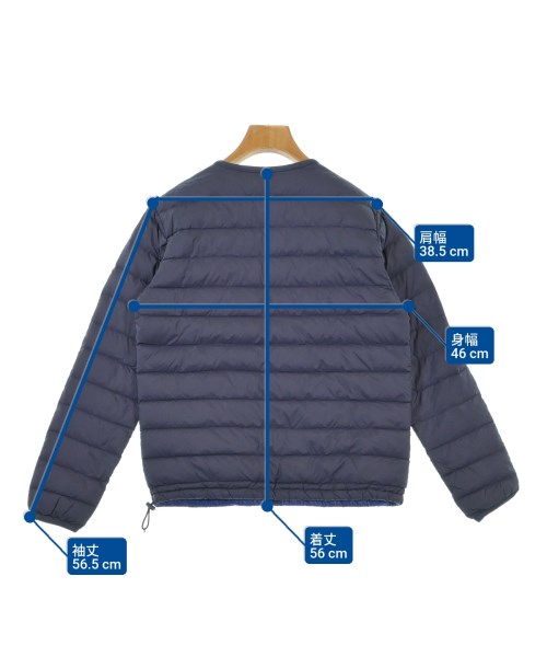 DANTON（ダントン）ダウンジャケット/ダウンベスト 紺 サイズ:34(XS位) レディース/2200628777010