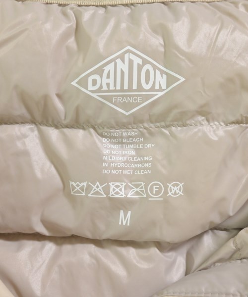 DANTON（ダントン）ダウンジャケット/ダウンベスト ベージュ サイズ:M レディース/2200641769016