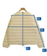 DANTON（ダントン）ダウンジャケット/ダウンベスト ベージュ サイズ:M レディース/2200641769016