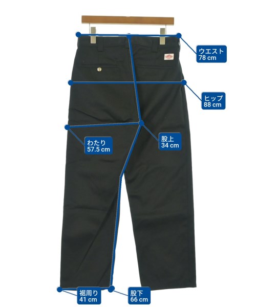 DANTON（ダントン）チノパン 黒 サイズ:40(S位) メンズ/2200636067240