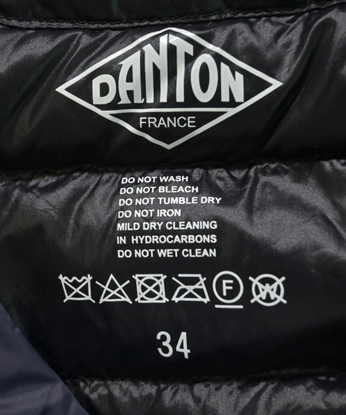 DANTON（ダントン）ダウンジャケット/ダウンベスト 紺 サイズ:34(XS位) レディース/2200629710030