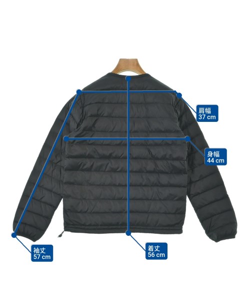 DANTON（ダントン）ダウンジャケット/ダウンベスト 黒 サイズ:34(XS位) レディース/2200629710108