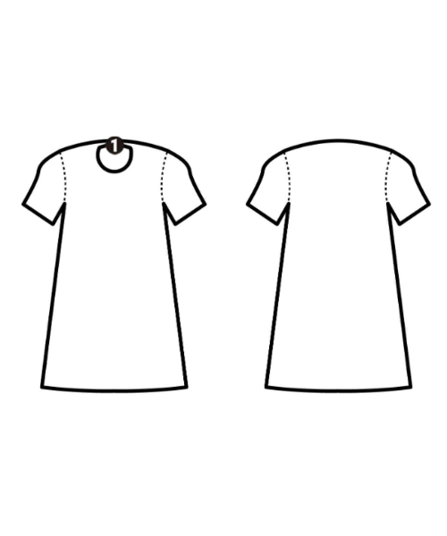 DANTON（ダントン）ワンピース ベージュ サイズ:36(S位) レディース/2200640840211