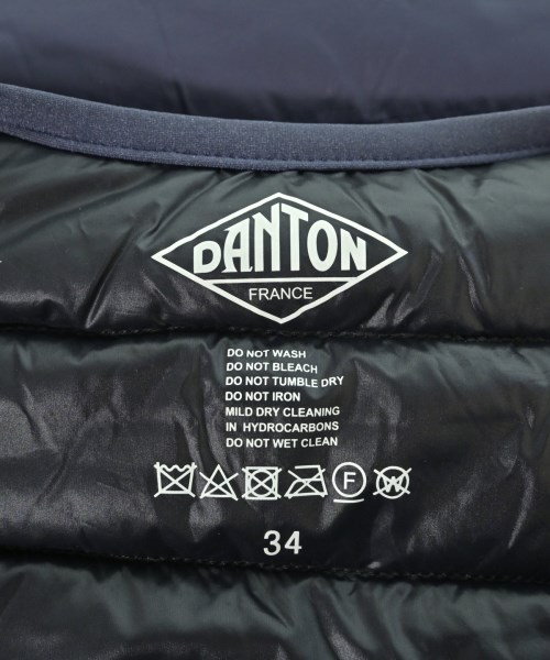DANTON（ダントン）ダウンジャケット/ダウンベスト 紺 サイズ:34(XS位) レディース/2200635183026