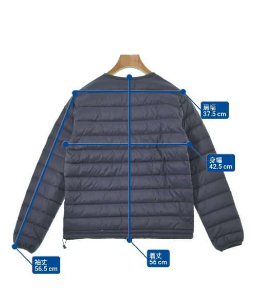 DANTON（ダントン）ダウンジャケット/ダウンベスト 紺 サイズ:34(XS位) レディース/2200635183026