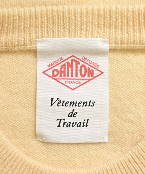 DANTON（ダントン）ニット・セーター 黄 サイズ:36(S位) レディース/2200644611909