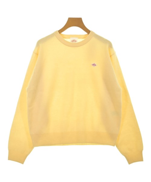 DANTON(ダントン)ニット・セーター 黄 サイズ:36(S位)/2200644611992