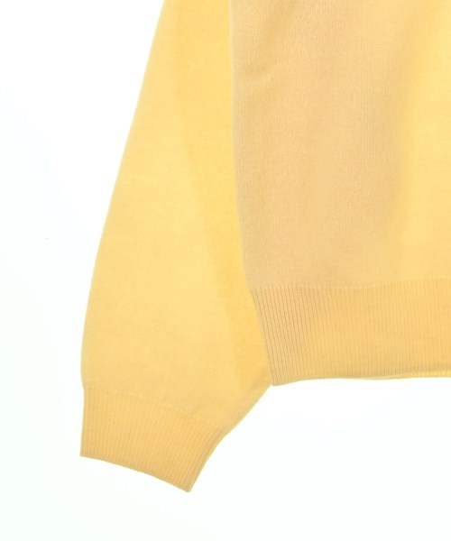 DANTON（ダントン）ニット・セーター 黄 サイズ:36(S位) レディース/2200644611992