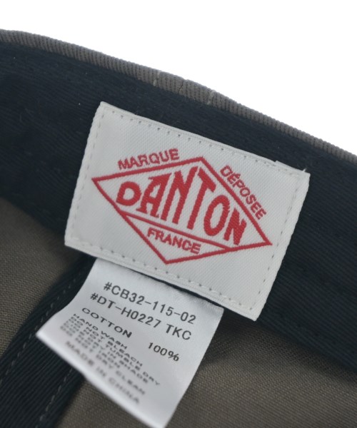 DANTON（ダントン）キャップ 茶 サイズ:F メンズ/2200594077060