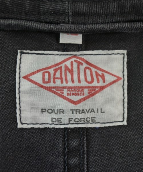 DANTON（ダントン）カバーオール 黒 サイズ:42(M位) メンズ/2200621953015