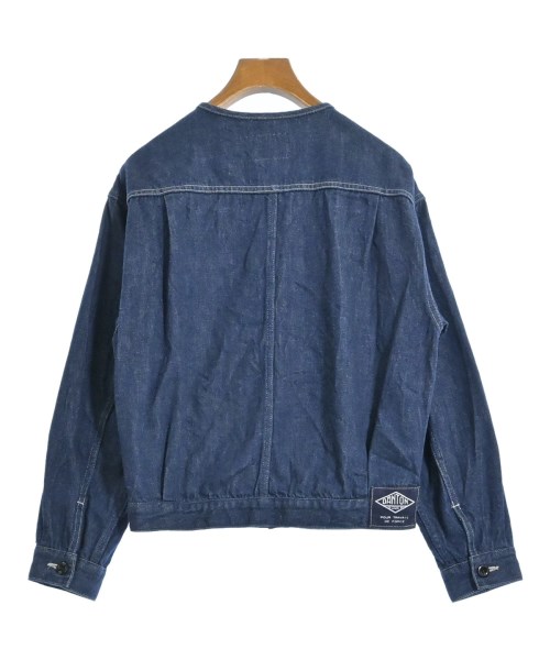 DANTON（ダントン）デニムジャケット 紺 サイズ:34(XS位) レディース/2200623179031