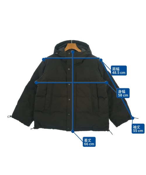 DANTON（ダントン）ダウンジャケット/ダウンベスト 黒 サイズ:XS メンズ/2200625200016