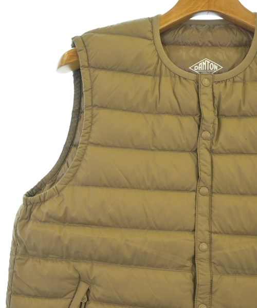 DANTON（ダントン）ダウンジャケット/ダウンベスト ベージュ サイズ:M メンズ/2200617818038