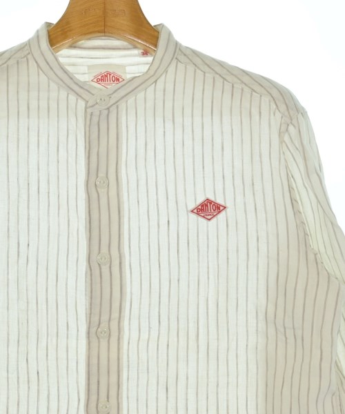 DANTON（ダントン）カジュアルシャツ 白 サイズ:34(XS位) レディース/2200624814030