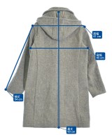 DANTON（ダントン）コート グレー サイズ:36(S位) レディース/2200630686010