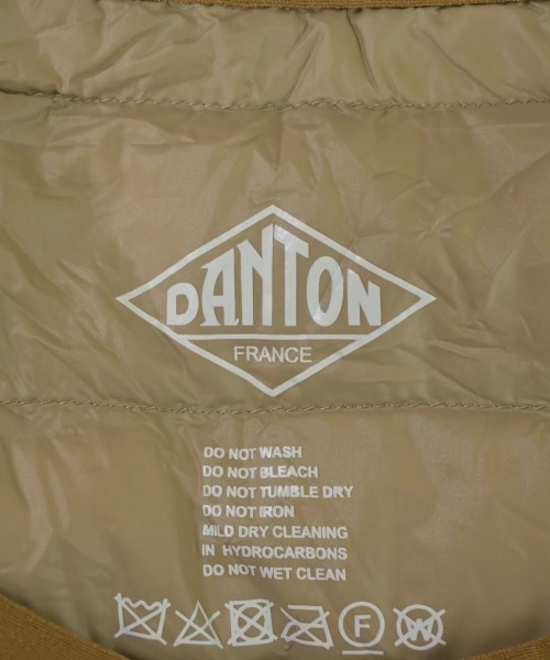 DANTON（ダントン）ダウンジャケット/ダウンベスト 茶 サイズ:40(M位) メンズ/2200618373017