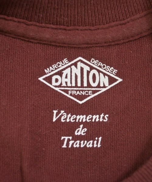 DANTON（ダントン）Tシャツ・カットソー 茶 サイズ:34(XS位) レディース/2200609217023