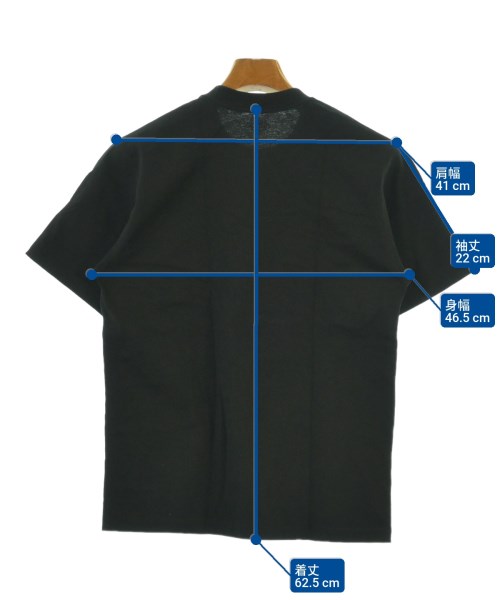 DANTON（ダントン）Tシャツ・カットソー 黒 サイズ:36(S位) メンズ/2200609259054
