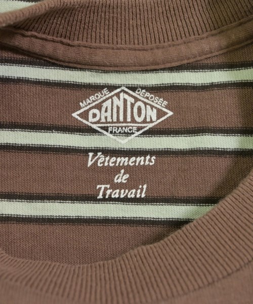 DANTON（ダントン）Tシャツ・カットソー 茶 サイズ:36(S位) レディース/2200607988093