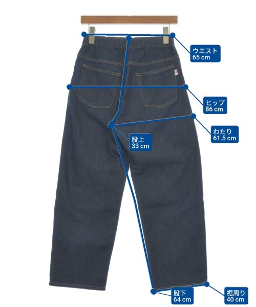 DANTON（ダントン）デニムパンツ 紺 サイズ:36(S位) レディース/2200618497027