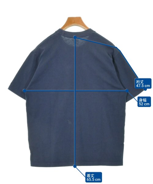 DANTON（ダントン）Tシャツ・カットソー 紺 サイズ:44(S位) メンズ/2200619672089