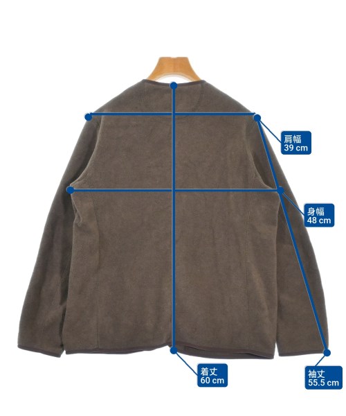 DANTON（ダントン）カーディガン 茶 サイズ:34(XS位) レディース/2200611013040