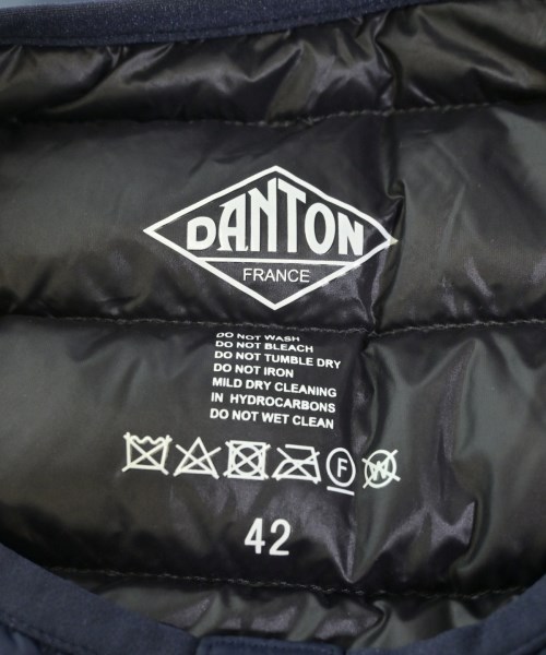 DANTON（ダントン）ダウンジャケット/ダウンベスト 紺 サイズ:42(XS位) メンズ/2200605716032