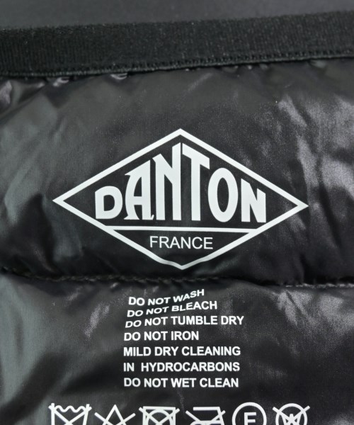 DANTON（ダントン）ダウンジャケット/ダウンベスト 黒 サイズ:S レディース/2200673474223