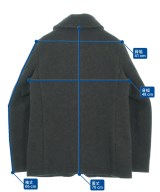 DANTON（ダントン）ピーコート グレー サイズ:38(M位) レディース/2200673839015