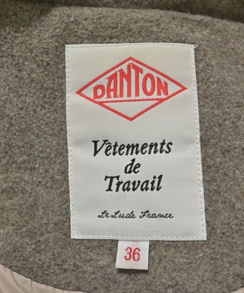 DANTON（ダントン）ダウンコート ベージュ サイズ:36(S位) レディース/2200673842046