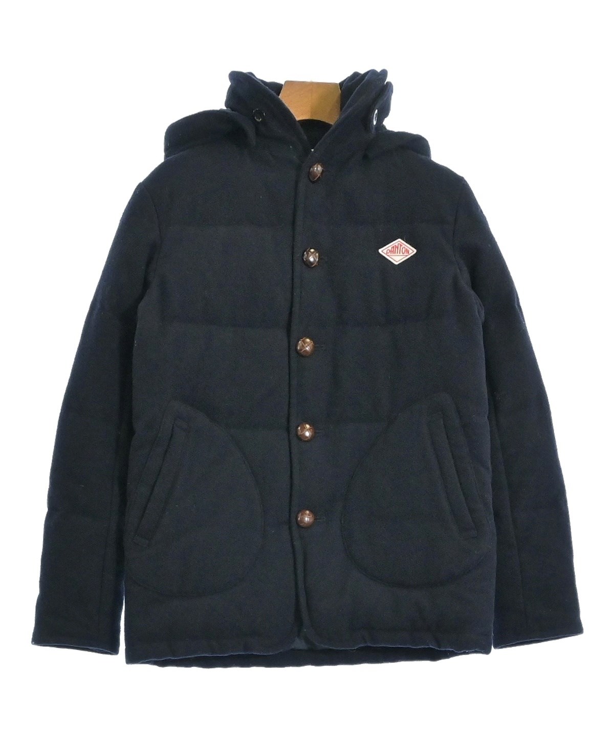 DANTON ダントン ブラック ライトダウンベスト Lサイズ　美品 dt-a0565nrp-z-01.jpg
