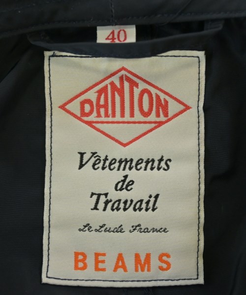 DANTON（ダントン）ステンカラーコート 紺 サイズ:40(M位) メンズ/2200676254341