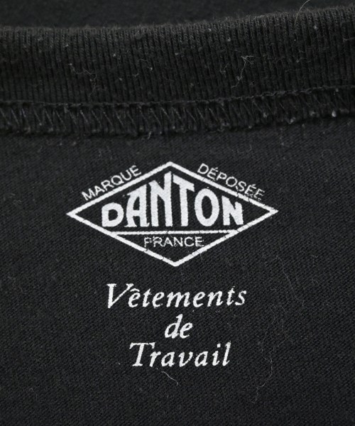 DANTON（ダントン）Tシャツ・カットソー 黒 サイズ:42(XS位) メンズ/2200679408024