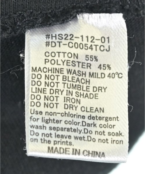 DANTON（ダントン）Tシャツ・カットソー 黒 サイズ:42(XS位) メンズ/2200679408024