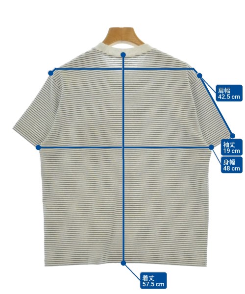 DANTON（ダントン）Tシャツ・カットソー グレー サイズ:S レディース/2200679921127