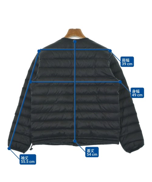 DANTON（ダントン）ダウンジャケット/ダウンベスト 黒 サイズ:36(S位) レディース/2200675617024