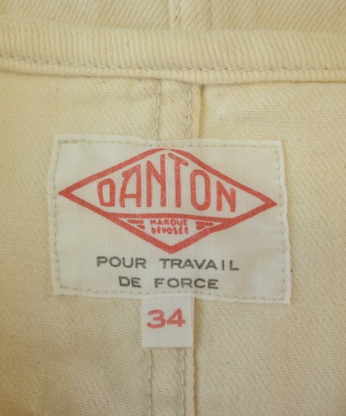 DANTON（ダントン）デニムジャケット 白 サイズ:34(S位) メンズ/2200674462014