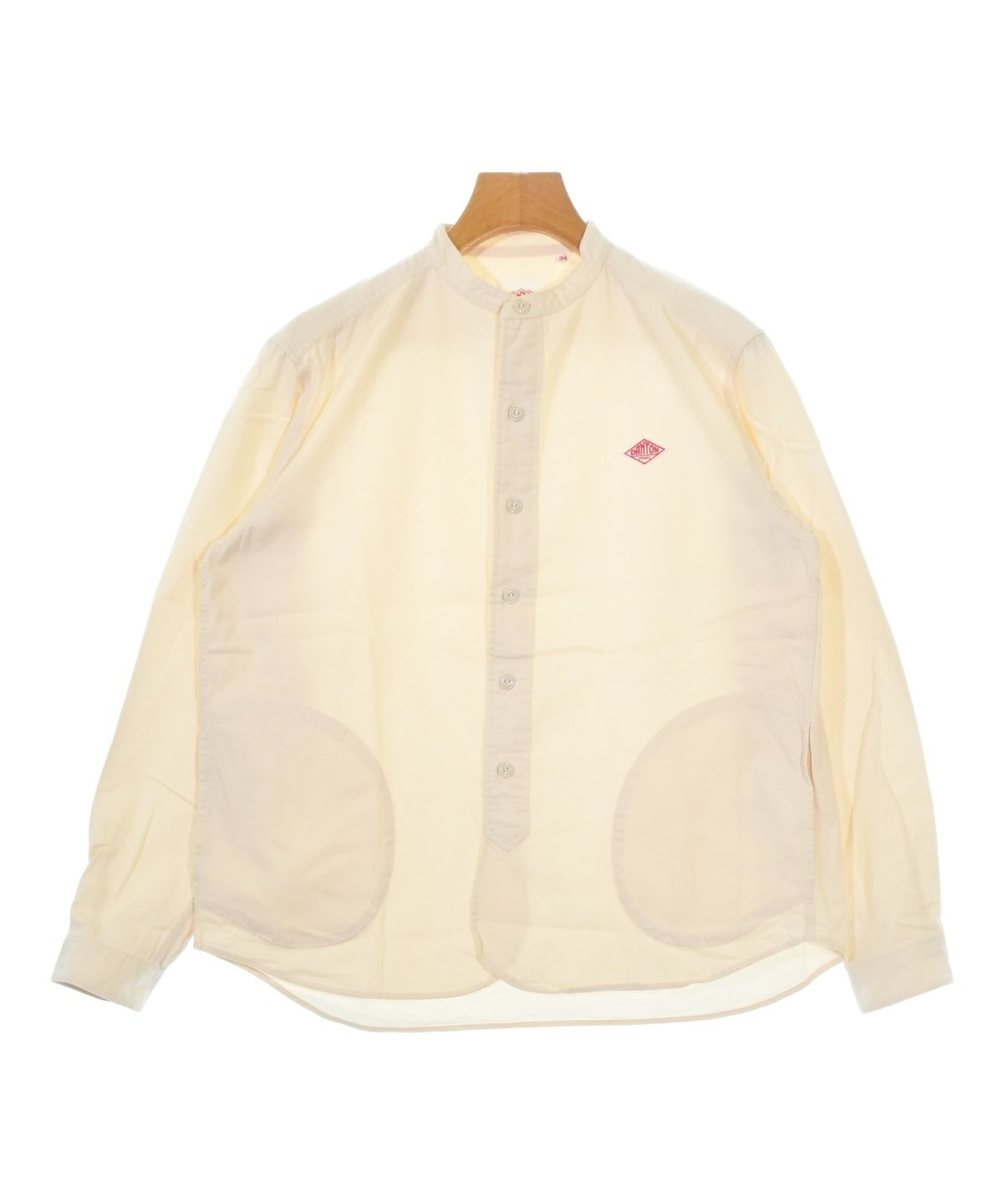 DONDUP ダンダップ カジュアルシャツ M ベージュ 【古着】【中古】【送料無料】 楽天市場】【中古】古着 長袖シャツ メンズ 70年代 70s 茶 ブラウン L