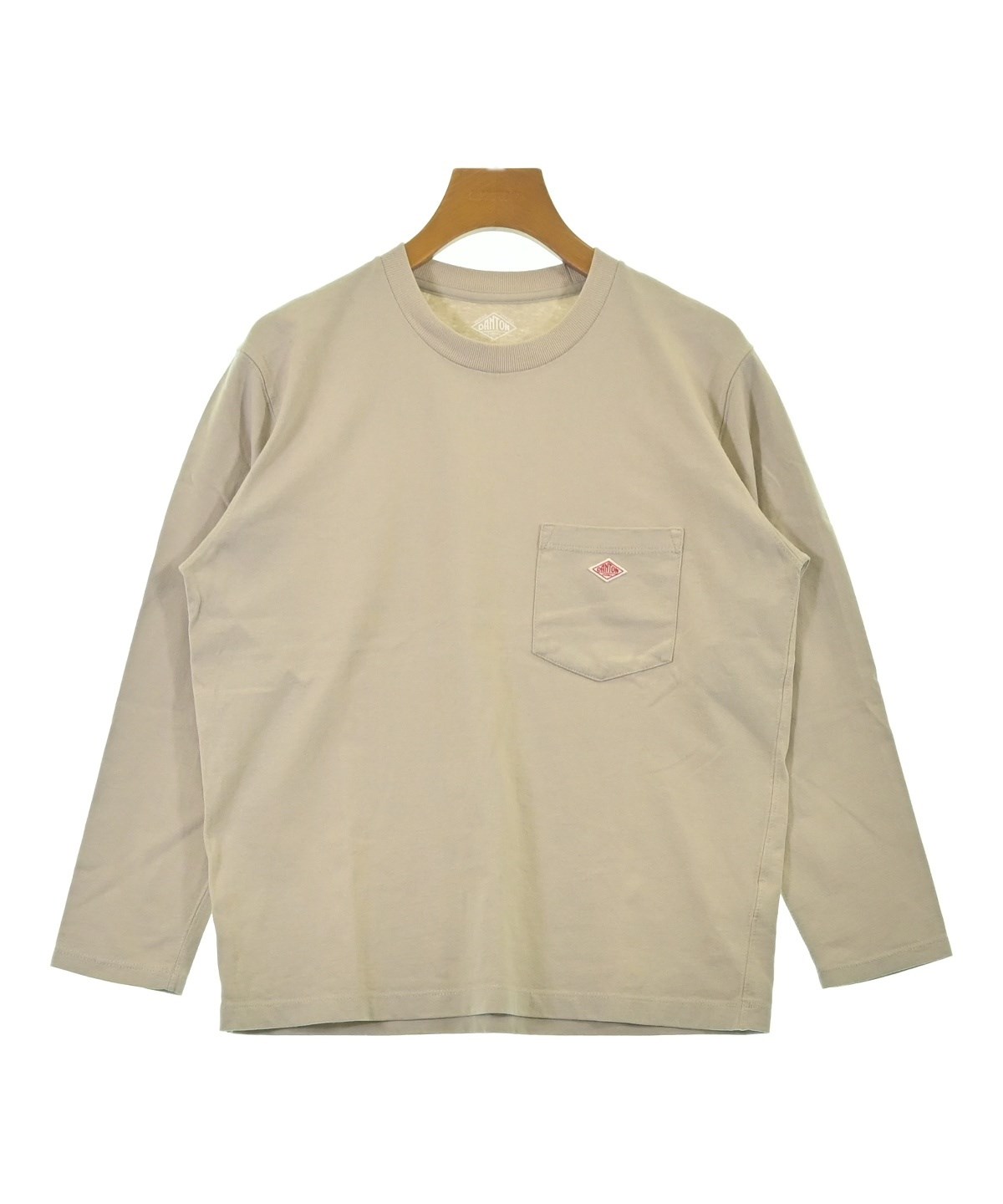 christian wijnants Tシャツ・カットソー S ベージュ 【古着】【中古】【送料無料】 DANTON（ダントン）Tシャツ・カットソー ベージュ サイズ:36(S位