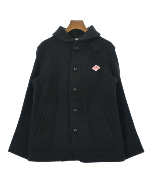 DANTON(ダントン)ステンカラーコート 黒 サイズ:38(M位)/2200675650014