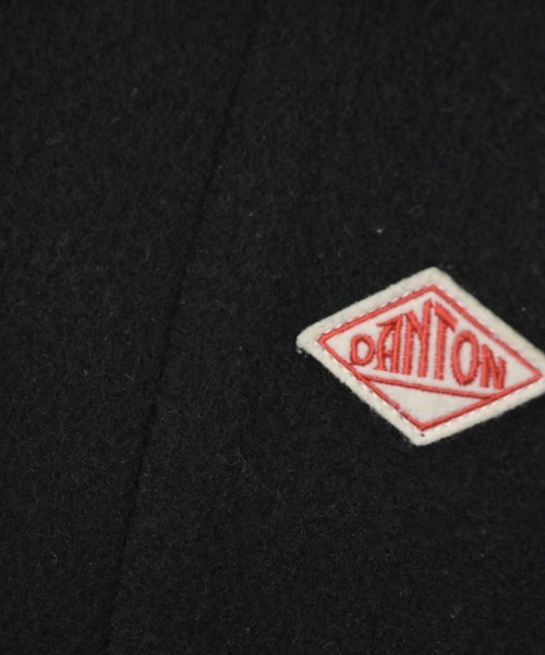 DANTON（ダントン）ステンカラーコート 黒 サイズ:38(M位) レディース/2200675650014