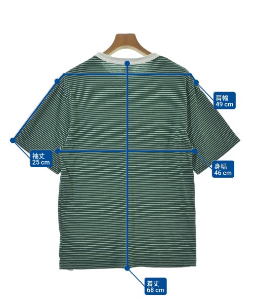 DANTON（ダントン）Tシャツ・カットソー 緑 サイズ:40(S位) メンズ/2200681689152