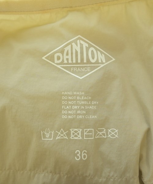 DANTON（ダントン）ブルゾン ベージュ サイズ:36(S位) レディース/2200693744016