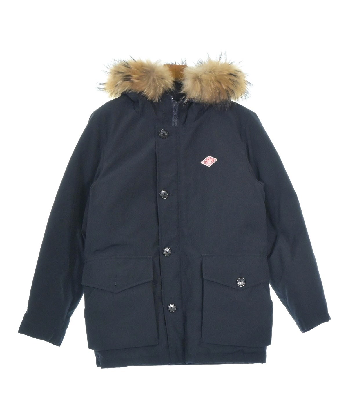  　ダウンベスト　濃紺　M　 ２３０２JM R　美品 DANTON（ダントン）ダウンジャケット/ダウンベスト 紺 サイズ:38(M位