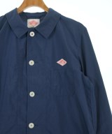 DANTON（ダントン）ステンカラーコート 青 サイズ:40(M位) メンズ/2200694386017
